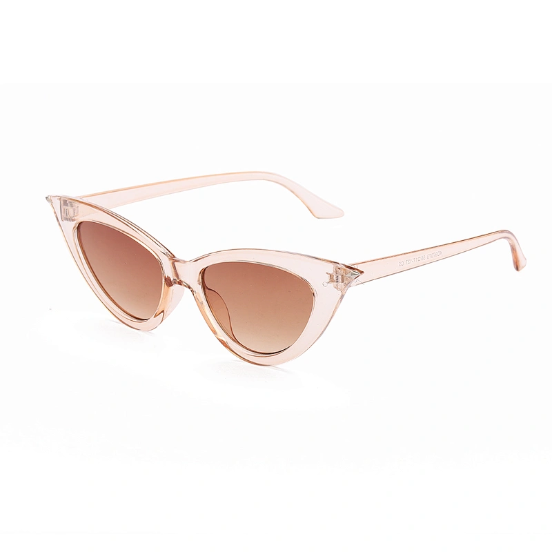 High Quality Women's Small Retro Modern High Pointed Cat Eye Sunglasses