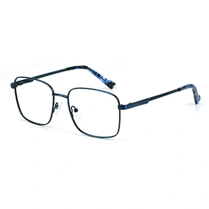 2021 Newest Square Frame Men Oversized Metal Optical Frames