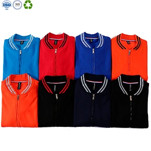 Unisex Sport Zipper Baseball Jacket