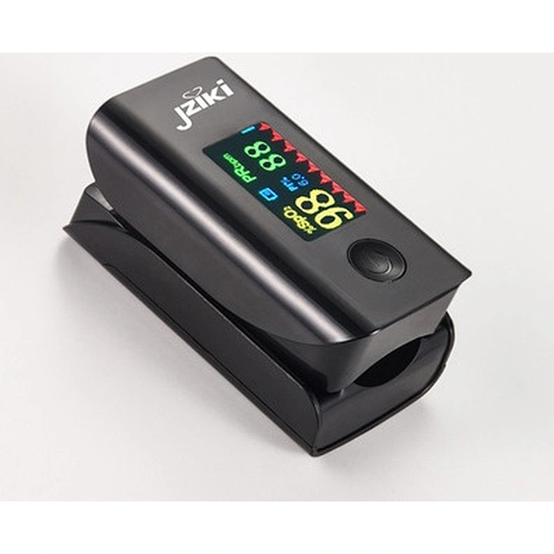 Finger blood oxygen monitor Finger pulse oximeter heart rate monitor