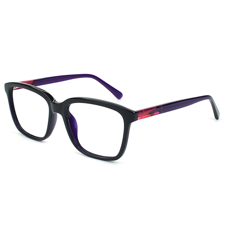 PS8076 Custom Anti-Blue Light Square Computer Eyeglasses Gaming working Glasses