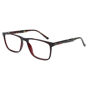 Transparent Computer Anti Blue Light Square Blocking Optical Eyeglasses Frame