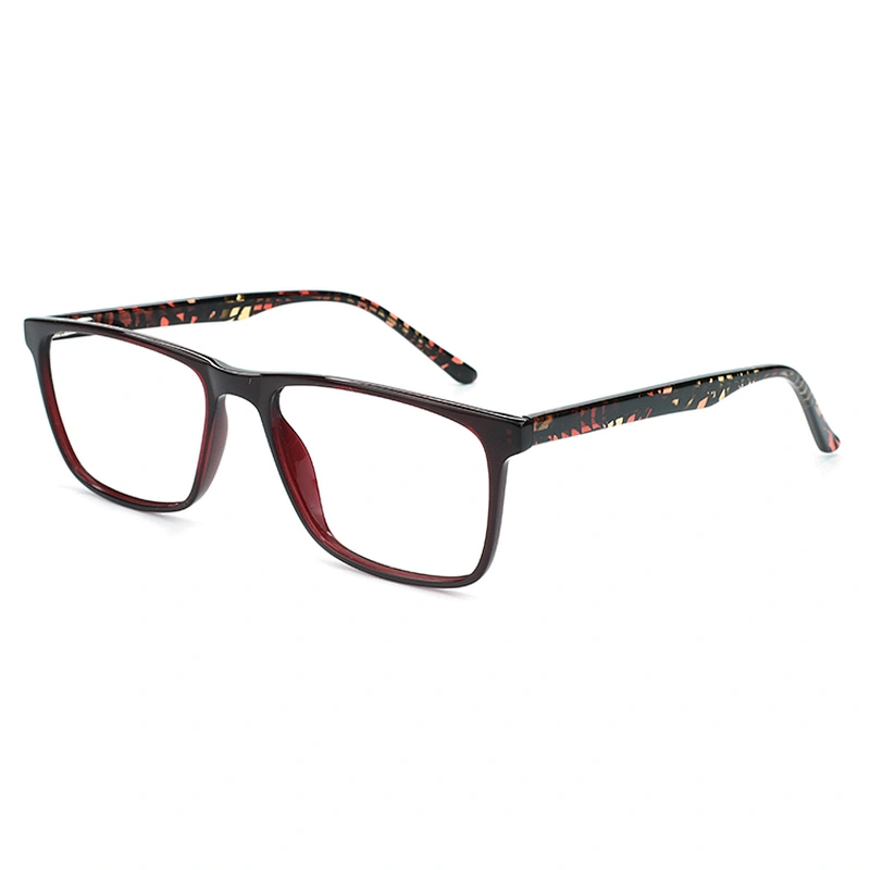 Transparent Computer Anti Blue Light Square Blocking Optical Eyeglasses Frame