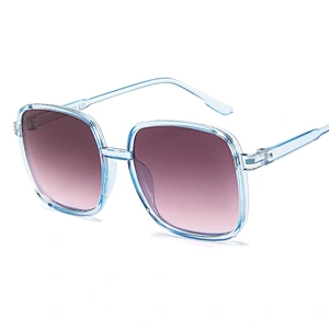 Factory promotion sale men and women new fashion big shades over size dazzling sunglasses