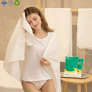 100% cotton disposable compressed