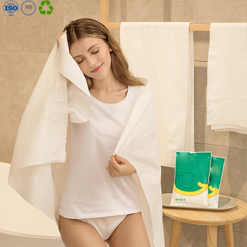 100% cotton disposable compressed