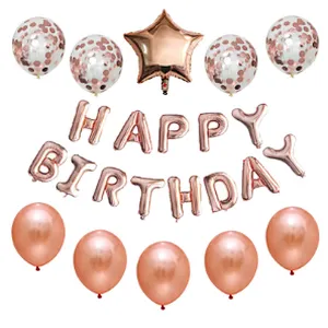 Wholesale Birthday Party Decoration Accessories Happy Birthday Balloon Set