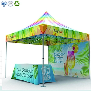 Aluminum Folding Pop Up Advertising Trade Show Event Tent