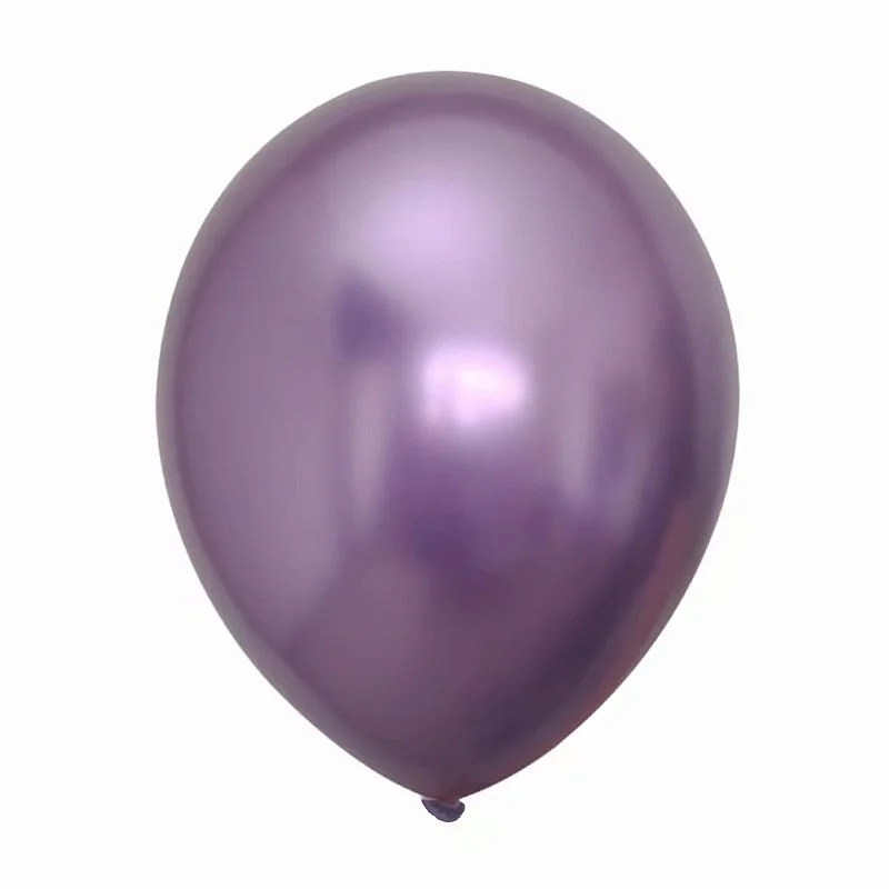 New design 5/10/12inch chrome latex balloons small Metallic  Air latex balloons for party  Decoration supplies