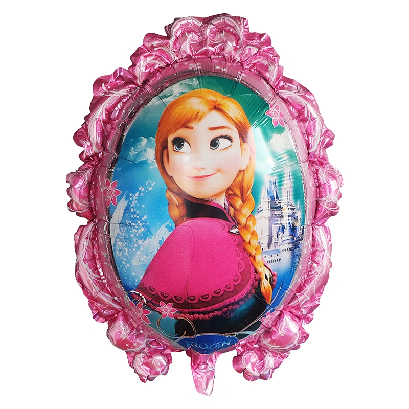 Frozen Elsa  and Anna Foil Balloon for Baby Girl Happy Birthday  Party Decoration