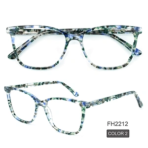 PH2212 Ready goods custom printing logo optical frames eyeglasses acetate glasses