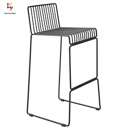 Metal bar stool