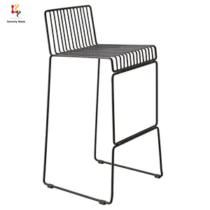 Metal bar stool