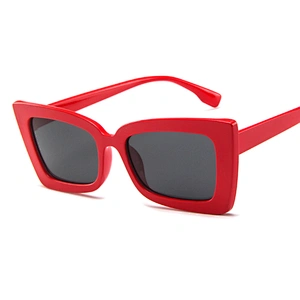 Custom 2021 Fashion Designer Big Square Frame Rectangle Men Women Plastic Trendy Oversized Shades Sun Glasses Sunglasses 2020