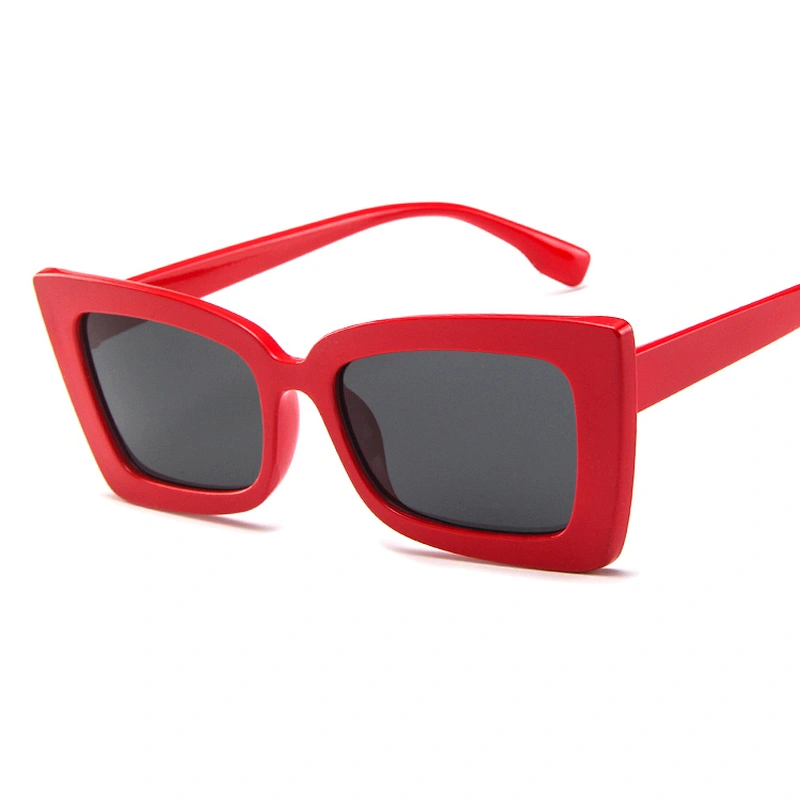 Custom 2021 Fashion Designer Big Square Frame Rectangle Men Women Plastic Trendy Oversized Shades Sun Glasses Sunglasses 2020