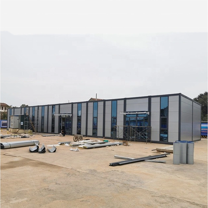 Venta al por mayor nuevo diseño moderno hermoso dos dormitorios casa contenedor prefabricada cómoda casas kits para el hogar prefabricados lowes