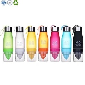 Outdoor fruit infuser water bottle
