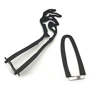 Black Powder Coated Steel Hands