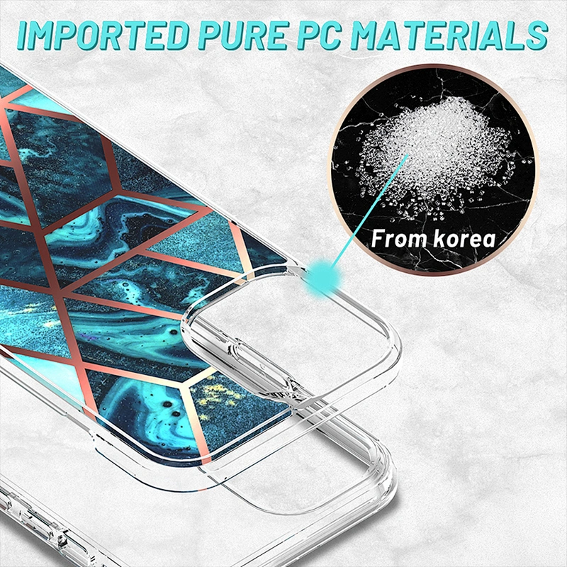 Custom Printed Marble Back Cover TPU PC Celular Accessories Mobile Phone Case For iPhone 6 7 8 X XS XR 11 Pro Max 12 Mini