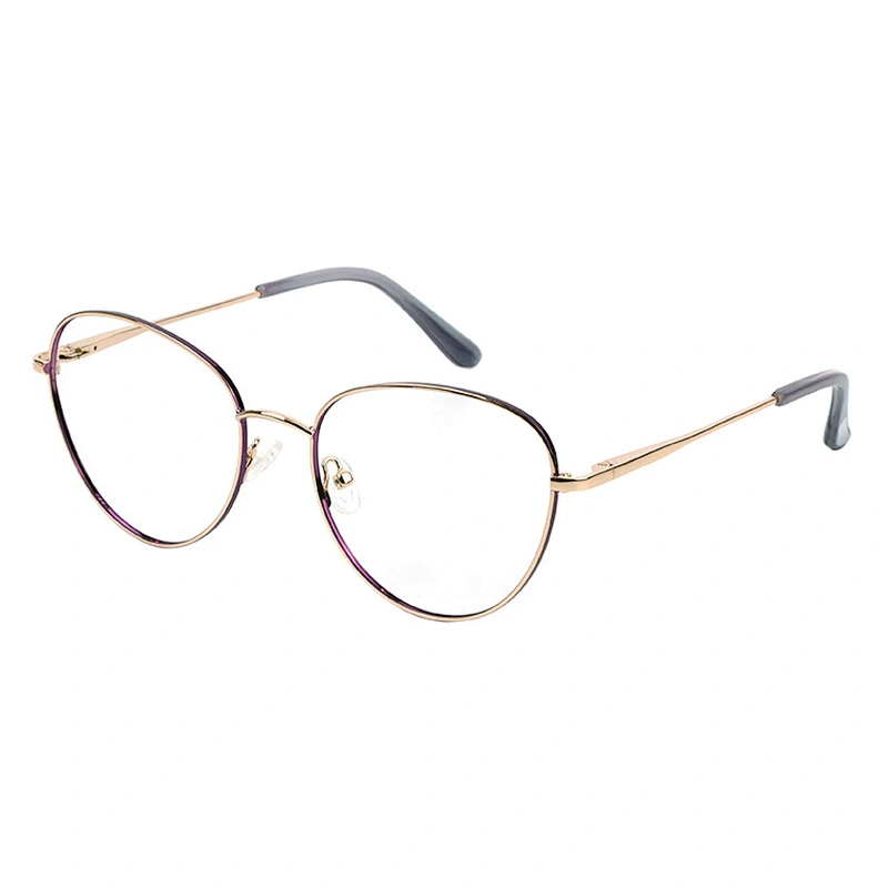 amazon hot sell custom ready stock eye glass eyewear gold metal eyeglasses optical frames for shop