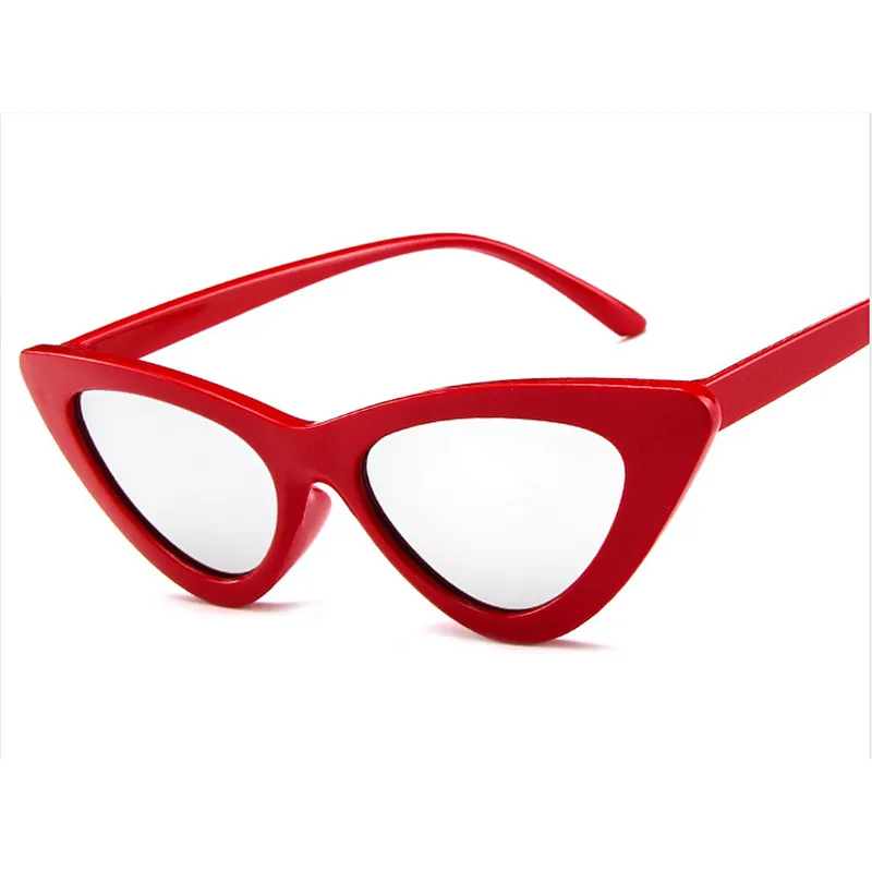 New arrivals 2021 women sunglasses 16 colors wholesale small fashion female triangle sunglasses custom logo
