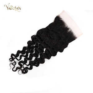 6x6 Transparent Lace Closure Loose Deep Wave