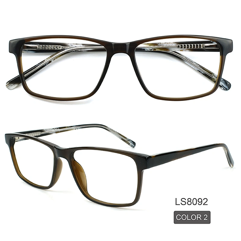 2021 Promotional Glasses Mens Acetate Eyeglasses Frames Spectacle Small Squared Optical Frames 2021
