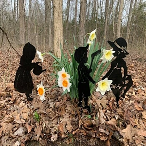 Garden Decorating Parts-Little Boy and Girl