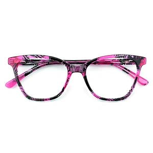 PH2210 Custom Printing Logo Colorful Eyewear Optical Frame Eyeglasses Acetate Glasses