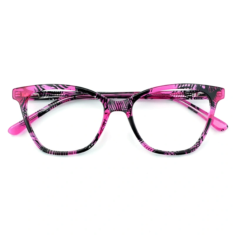 PH2210 Custom Printing Logo Colorful Eyewear Optical Frame Eyeglasses Acetate Glasses