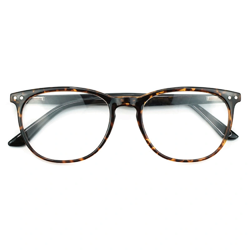 New design custom CP round eyewear optical eyeglasses colorful frame spectacle