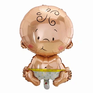 Amazon hot sale 5pcs/set milk bottle baby cartoon boy girl baby shower foil balloons birthday party decoration supplies wholesale
