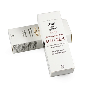 custom 30ml vaping bottle paper package box matt laminated