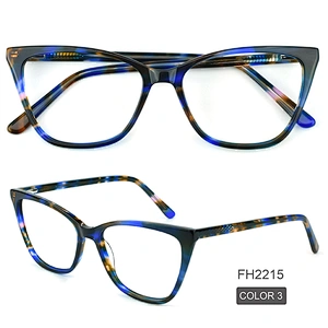 PH2215 New Cat Eye Women/Lady Acetate Eyeglasses Optical Frames Brand Design Cheap in Wenzhou