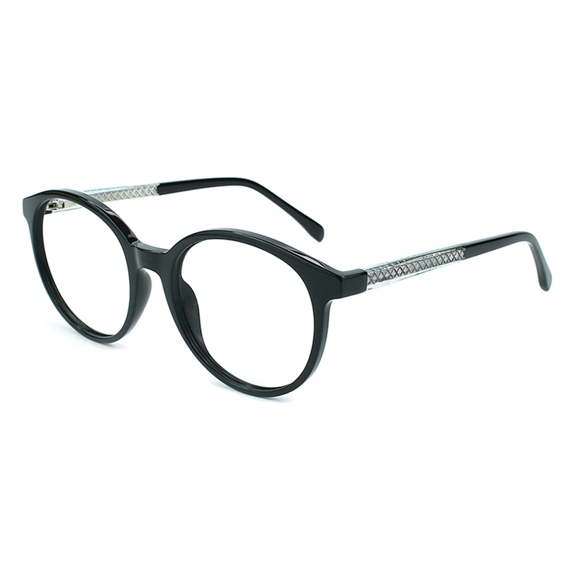 Vintage Retro Acetat Frame Clear Lens Glasses Fashion Eyewear Eyeglasses Round Circle Eye Glasses Optical Spectacle Frames