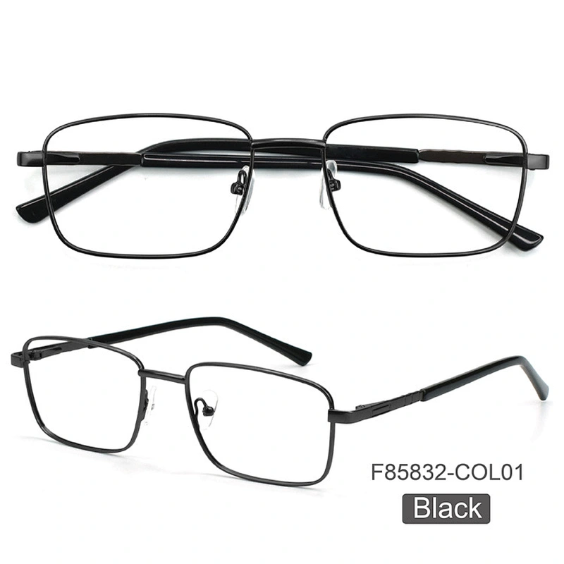2021 Wholesale Promotional Cheap Glasses Mens Metal Eyeglasses Frames Spectacle Small Squared Optical Frames