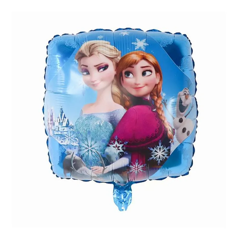 18inch Disney Princess Foil Balloons Elsa Frozen Helium Balloon Birthday Party Balloon Baby Shower Girl Birthday Decorations Kids Toy