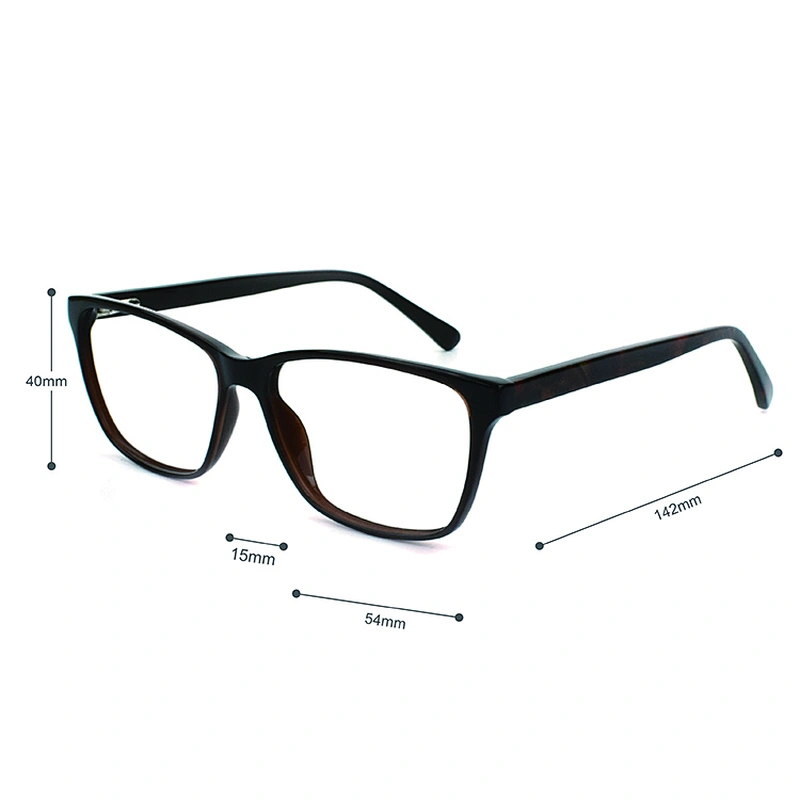 NEW fashion cheap man square acetate optical frames eyewear custom OEM eyeglasses frames for men women