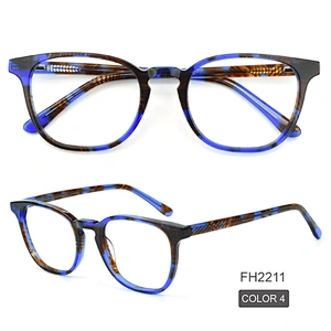 PH2211 competitive price inventory optical frames 6 colors round acetate eyeglasses