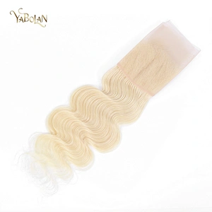 Virgin Hair Blonde 13x4 Lace Frontal Body Wave