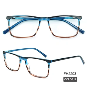 PH2203 ready to ship optical frames 6 colors square acetate eyewear factory wholesale eyewear