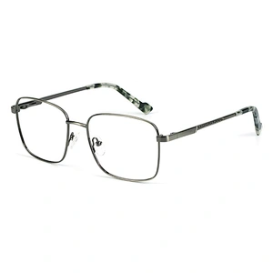 2021 Newest Square Frame Men Oversized Metal Optical Frames