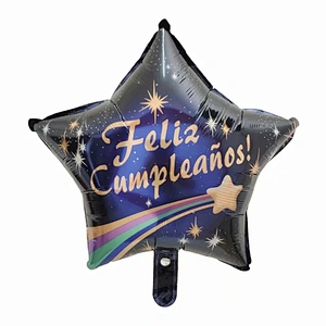 New hot selling balloons 10 inch Spanish foil balloon feliz cumpleanos wedding love balloons birthday party decoration