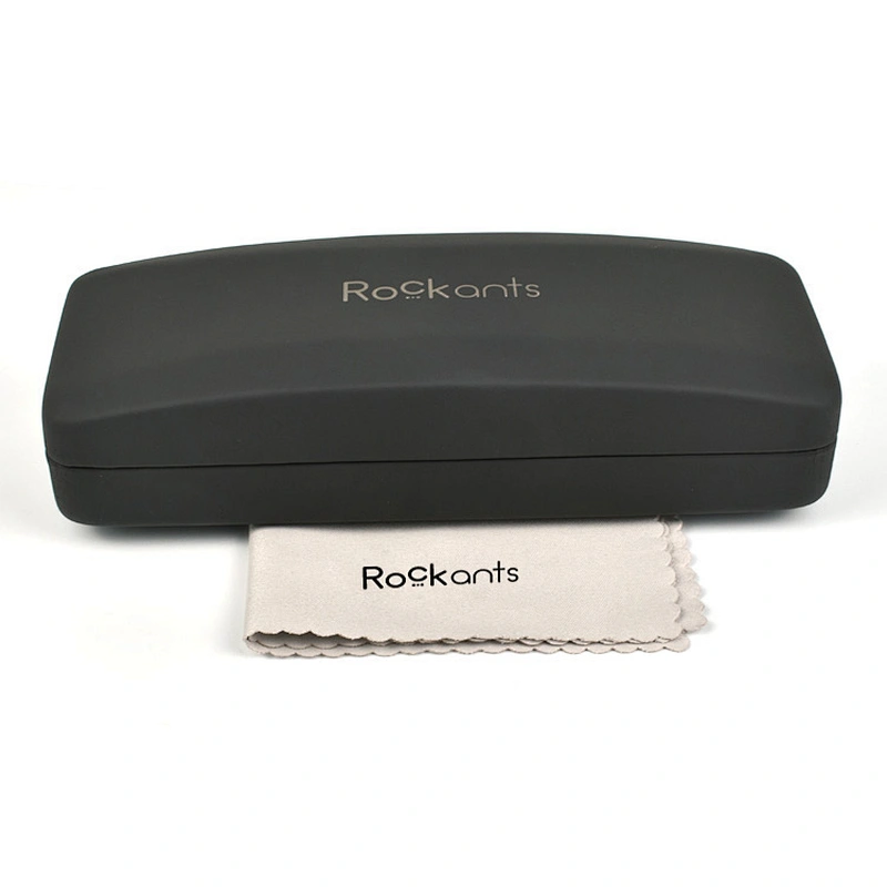 L size Rockants Metal Glasses Case Eyeglass Case Spectacle Glasses Cases