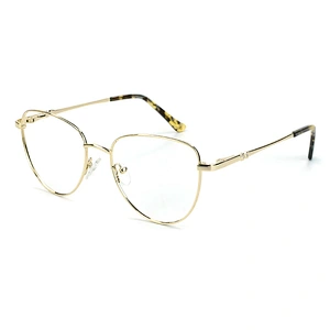 Lasted Style Eyeglasses Fashion Metal 5 color Optical Frame With Certificated