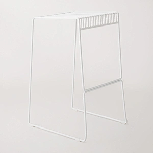 Metal wire stool