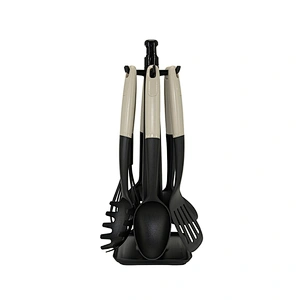 High Quality Cooking Tools Nylon Modern Kitchen Utensils Best Selling Kitchen Gadgets Fresh Series Nylon Slotted Spoon