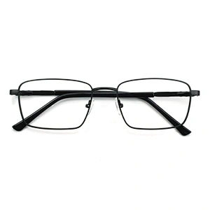Manufacturers competitive eyeglasses frames brand square Metal Glasses Frames trendy eyewear