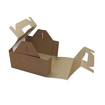Big kraft paper cake box