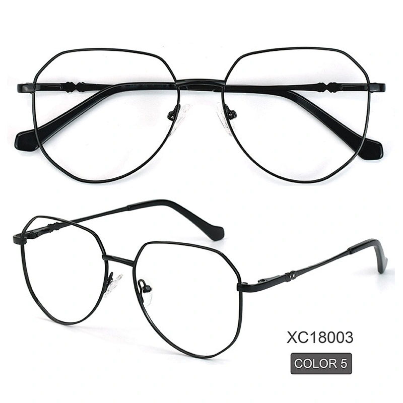2021 Latest Quality China Wholesale Optical Frame Extra Big Frame Metal Eyeglasses for fashion people